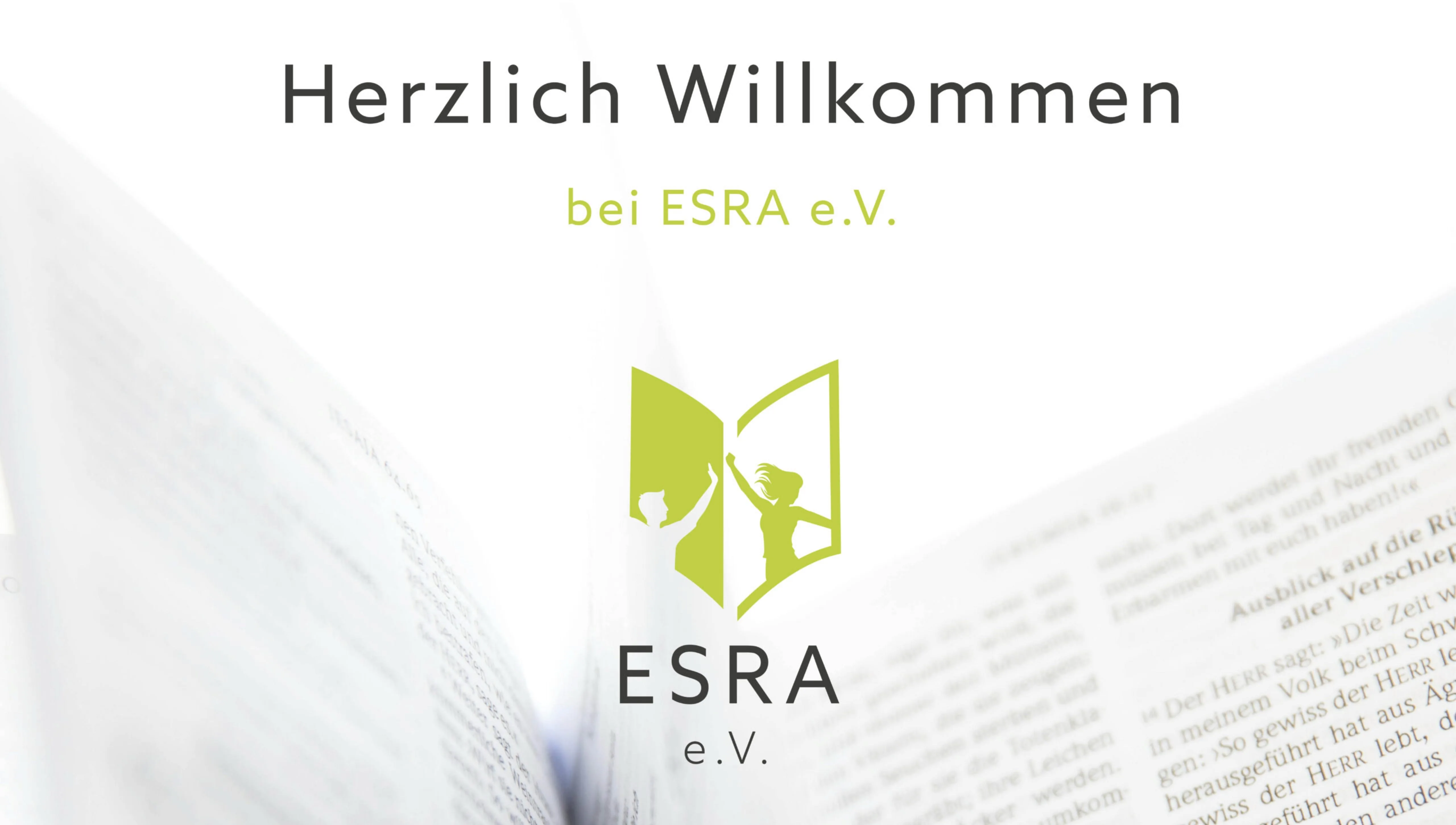 Willkommen auf der neuen ESRA Website